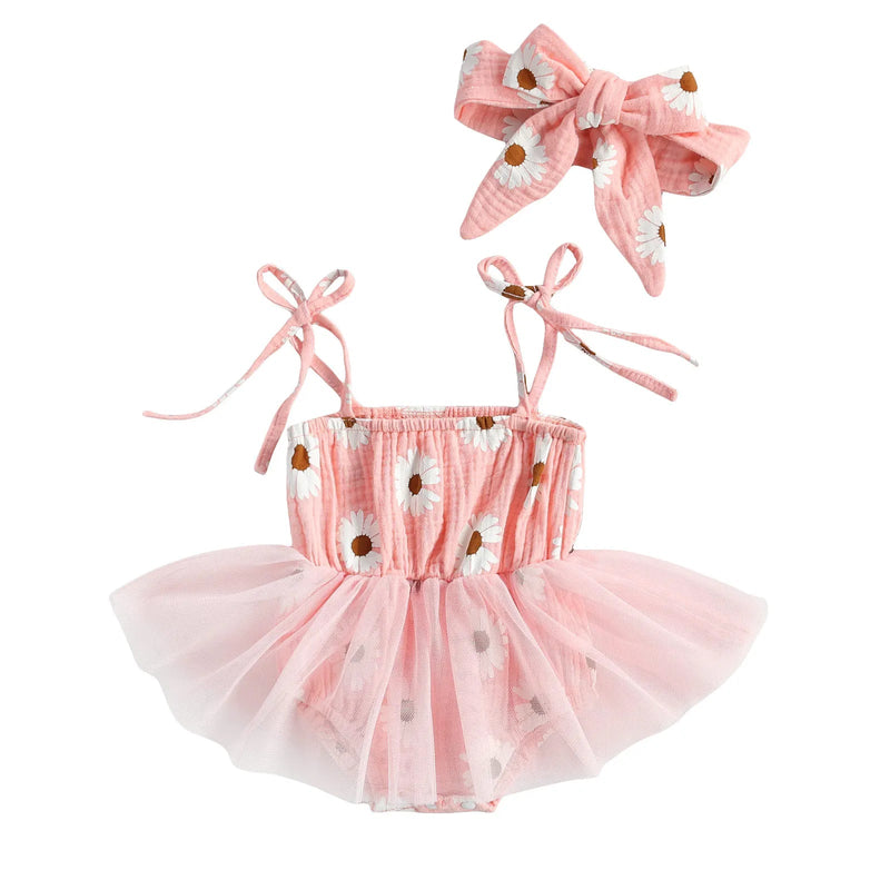 Conjunto Margarida | Body Saia + Faixa – Boutique Infantil Les Enfants