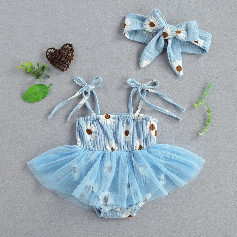 Conjunto Margarida | Body Saia + Faixa – Boutique Infantil Les Enfants