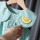 Conjunto Maya Xadrez com Bordado – Boutique Infantil Les Enfants