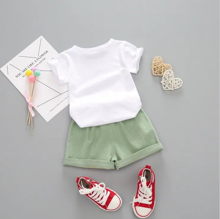 Conjunto Melancia - T-shirt + Short – Boutique Infantil Les Enfants