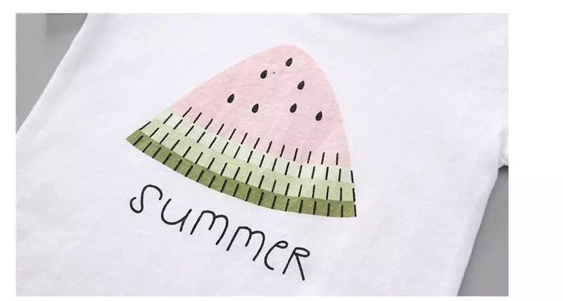 Conjunto Melancia - T-shirt + Short – Boutique Infantil Les Enfants