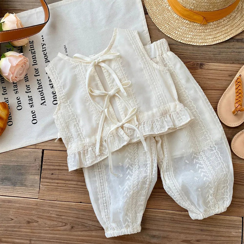 Conjunto Olivia | Blusa + Calça – Boutique Infantil Les Enfants