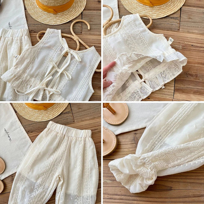 Conjunto Olivia | Blusa + Calça – Boutique Infantil Les Enfants