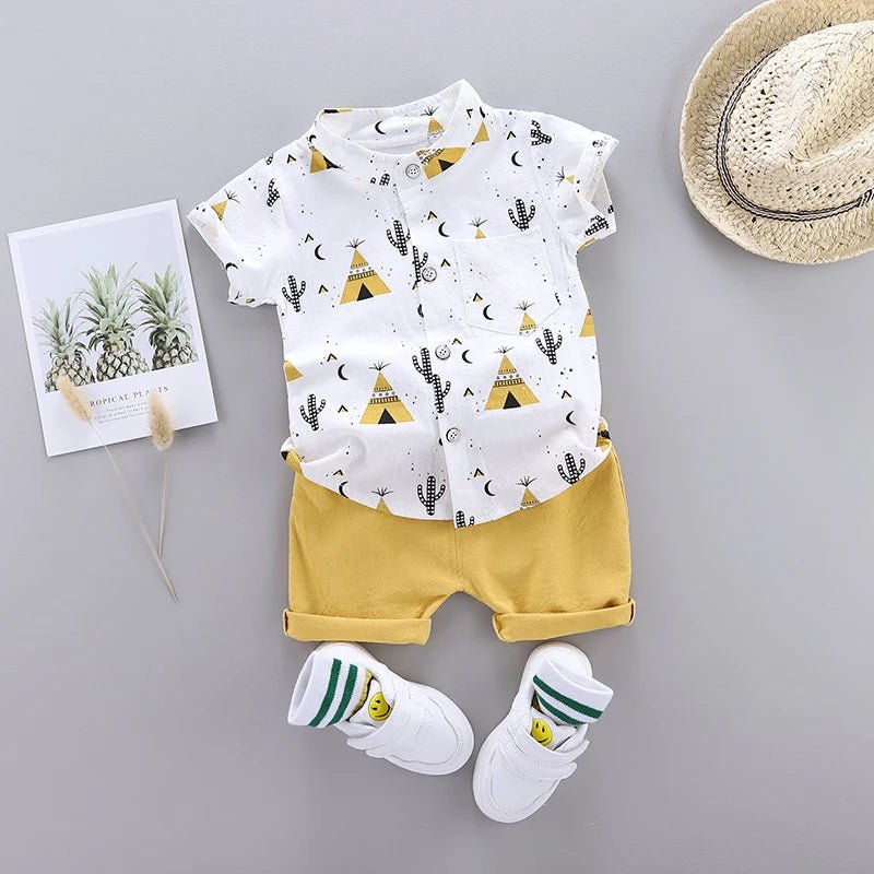 Conjunto Summer Boy – Boutique Infantil Les Enfants