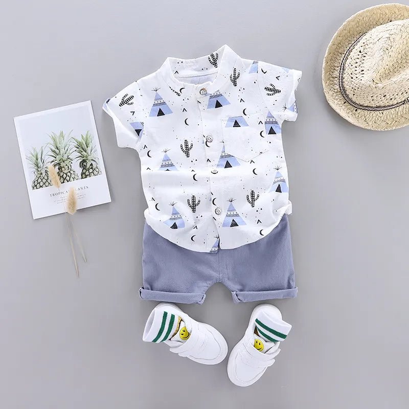 Conjunto Summer Boy – Boutique Infantil Les Enfants