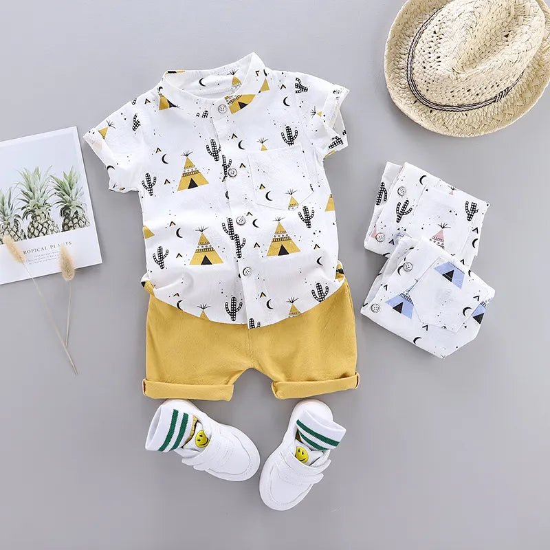 Conjunto Summer Boy – Boutique Infantil Les Enfants