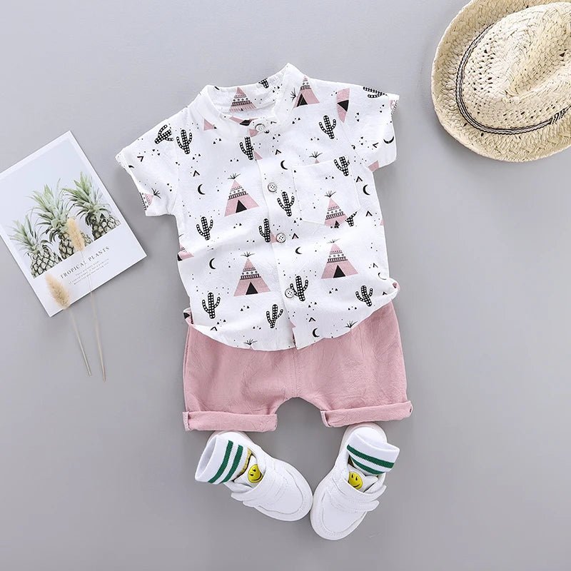 Conjunto Summer Boy – Boutique Infantil Les Enfants