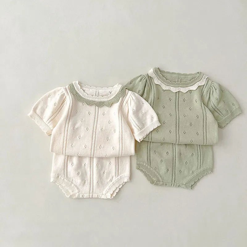 Conjunto Tricot Marshmallow - Blusa + Short – Boutique Infantil Les Enfants