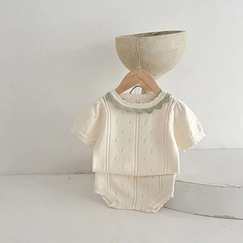 Conjunto Tricot Marshmallow - Blusa + Short – Boutique Infantil Les Enfants