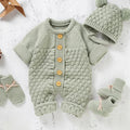 Conjunto Tricot | Romper + Touca + Luva + Sapatinho – Boutique Infantil Les Enfants