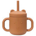 Copo de Treinamento Bebê de Silicone com Alça e Canudo – Boutique Infantil Les Enfants