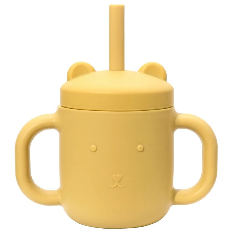 Copo de Treinamento Bebê de Silicone com Alça e Canudo – Boutique Infantil Les Enfants