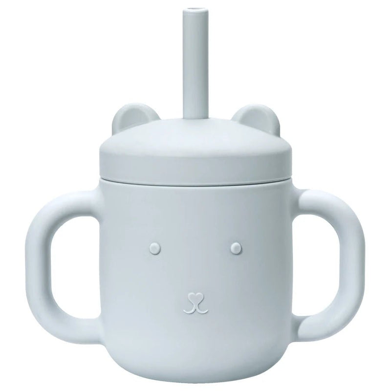 Copo de Treinamento Bebê de Silicone com Alça e Canudo – Boutique Infantil Les Enfants