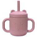 Copo de Treinamento Bebê de Silicone com Alça e Canudo – Boutique Infantil Les Enfants
