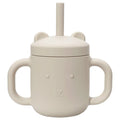 Copo de Treinamento Bebê de Silicone com Alça e Canudo – Boutique Infantil Les Enfants