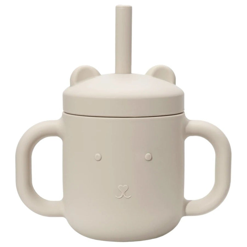 Copo de Treinamento Bebê de Silicone com Alça e Canudo – Boutique Infantil Les Enfants