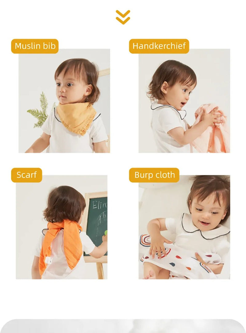 Cueiros Algodão + Bambu - 5 Peças – Boutique Infantil Les Enfants