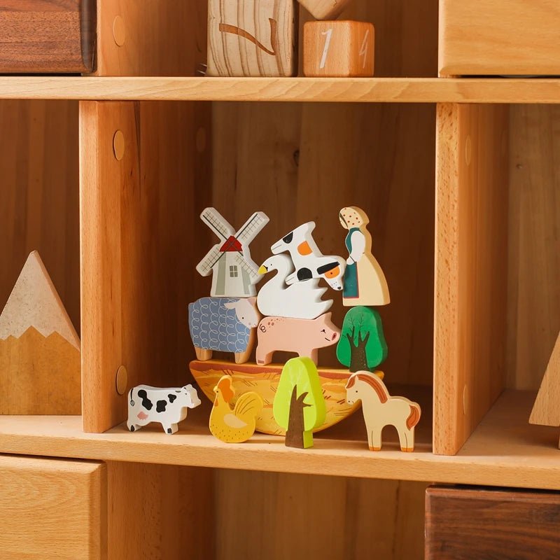 Fazendinha de Madeira Montessori – Boutique Infantil Les Enfants