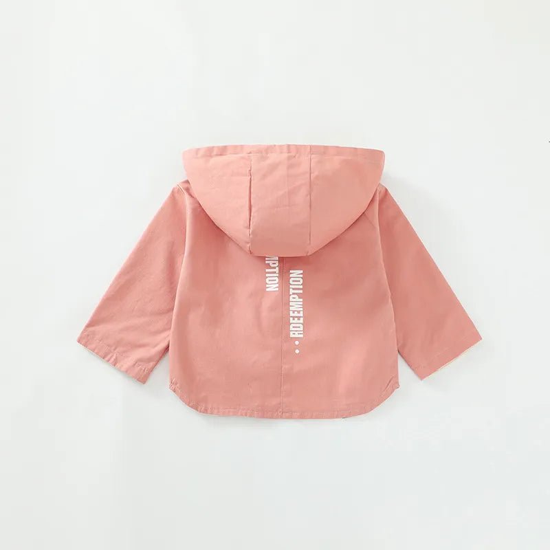 Jaqueta de Bolinhas com Capuz Dupla Face – Boutique Infantil Les Enfants