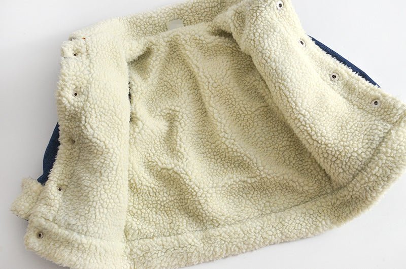 Jaqueta Jeans Forrada Baby Sheep – Boutique Infantil Les Enfants