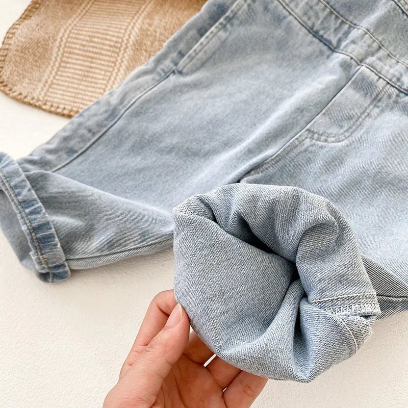 Jardineira Jeans Denim – Boutique Infantil Les Enfants