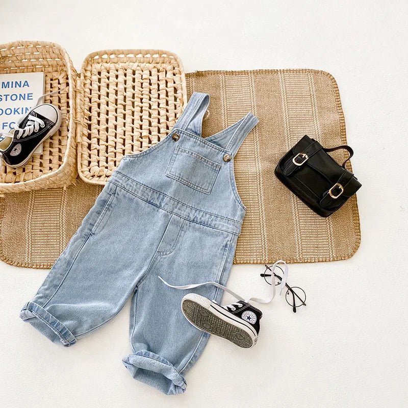 Jardineira Jeans Denim – Boutique Infantil Les Enfants