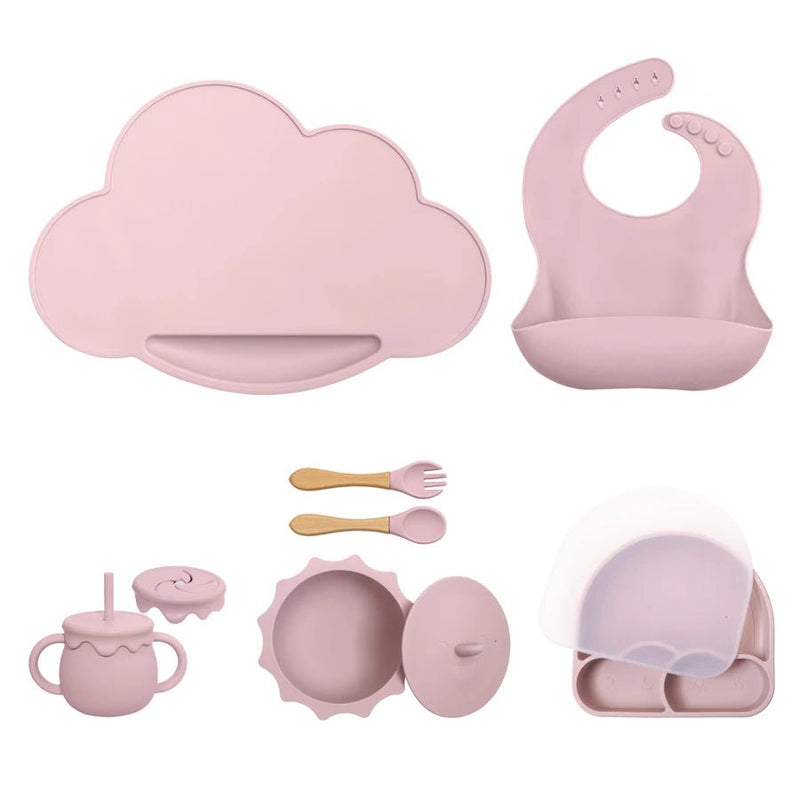 Kit Introdução Alimentar Silicone | 7 peças – Boutique Infantil Les Enfants