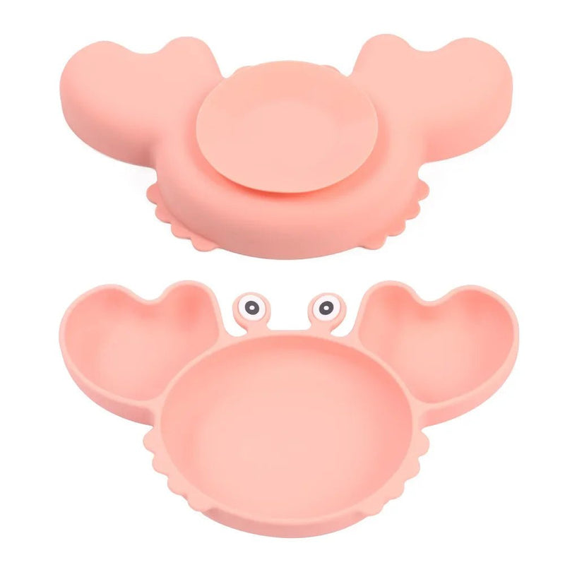 Kit Introdução Alimentar Silicone Caranguejo | 8 peças – Boutique Infantil Les Enfants