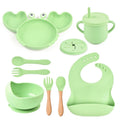 Kit Introdução Alimentar Silicone Caranguejo | 8 peças – Boutique Infantil Les Enfants