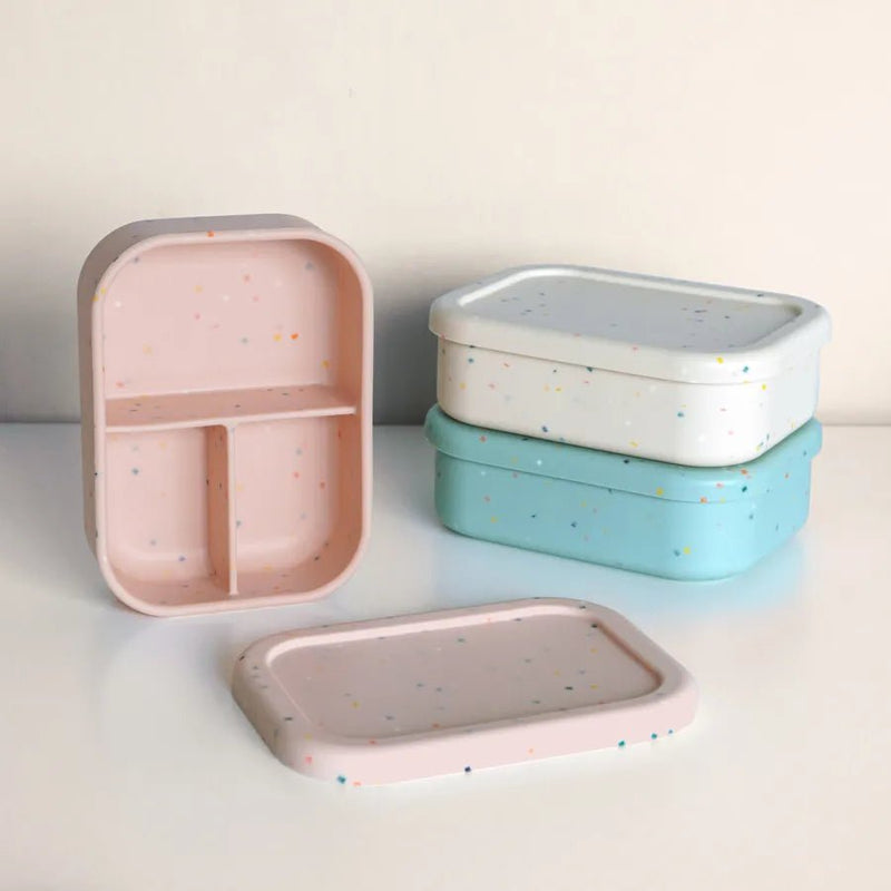 Lancheirinha Confete de Silicone com Divisórias – Boutique Infantil Les Enfants