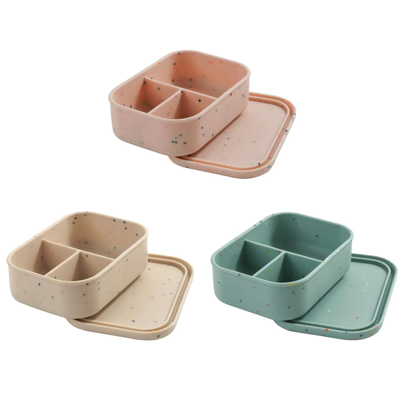 Lancheirinha Confete de Silicone com Divisórias – Boutique Infantil Les Enfants