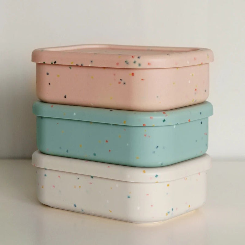 Lancheirinha Confete de Silicone com Divisórias – Boutique Infantil Les Enfants