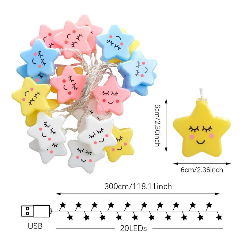 Luminária Fofuras do Céu – Nuvens & Estrelinhas – Boutique Infantil Les Enfants