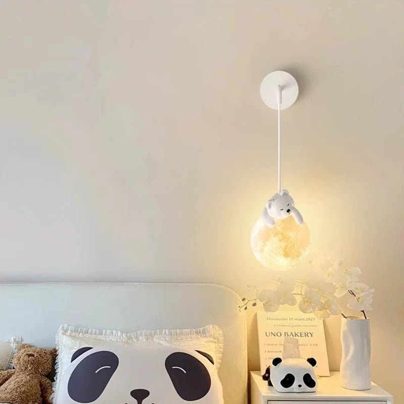 Luminária Lua de Parede – Boutique Infantil Les Enfants