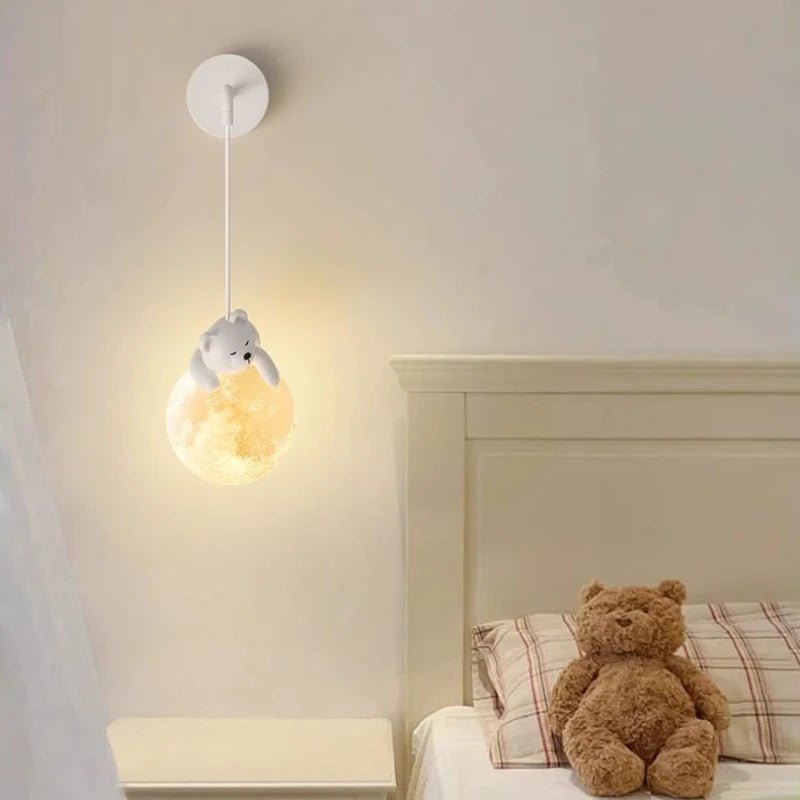 Luminária Lua de Parede – Boutique Infantil Les Enfants