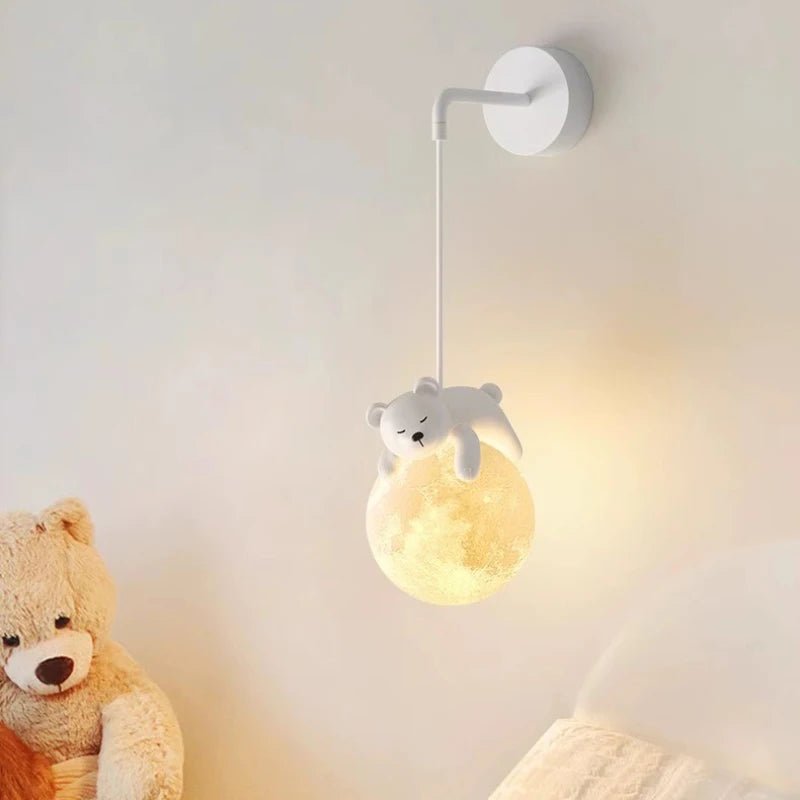 Luminária Lua de Parede – Boutique Infantil Les Enfants