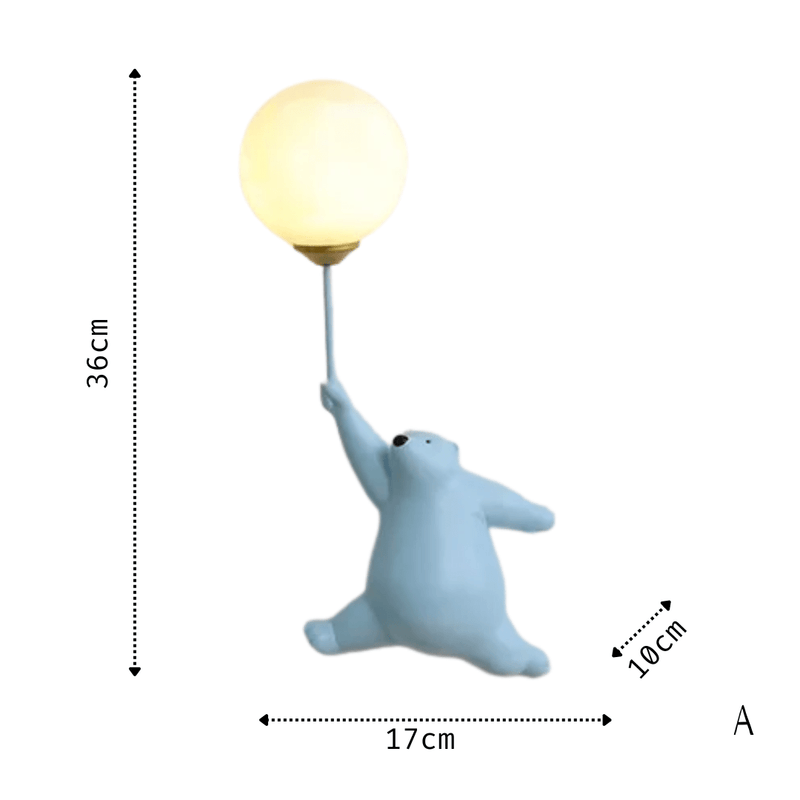 Luminária Ursinho Polar – Boutique Infantil Les Enfants