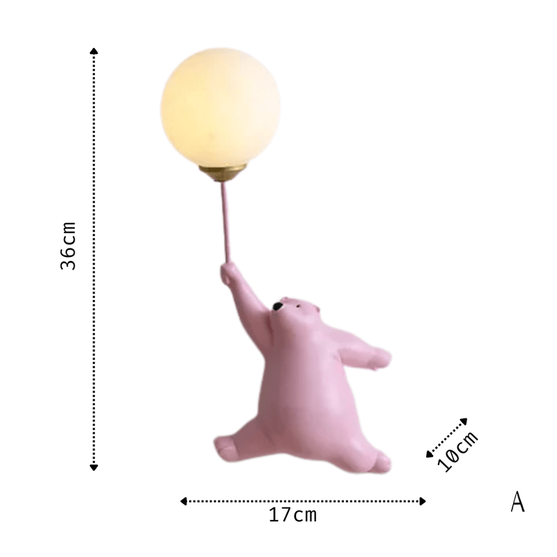 Luminária Ursinho Polar – Boutique Infantil Les Enfants