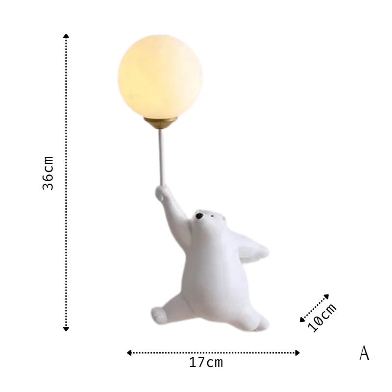 Luminária Ursinho Polar – Boutique Infantil Les Enfants