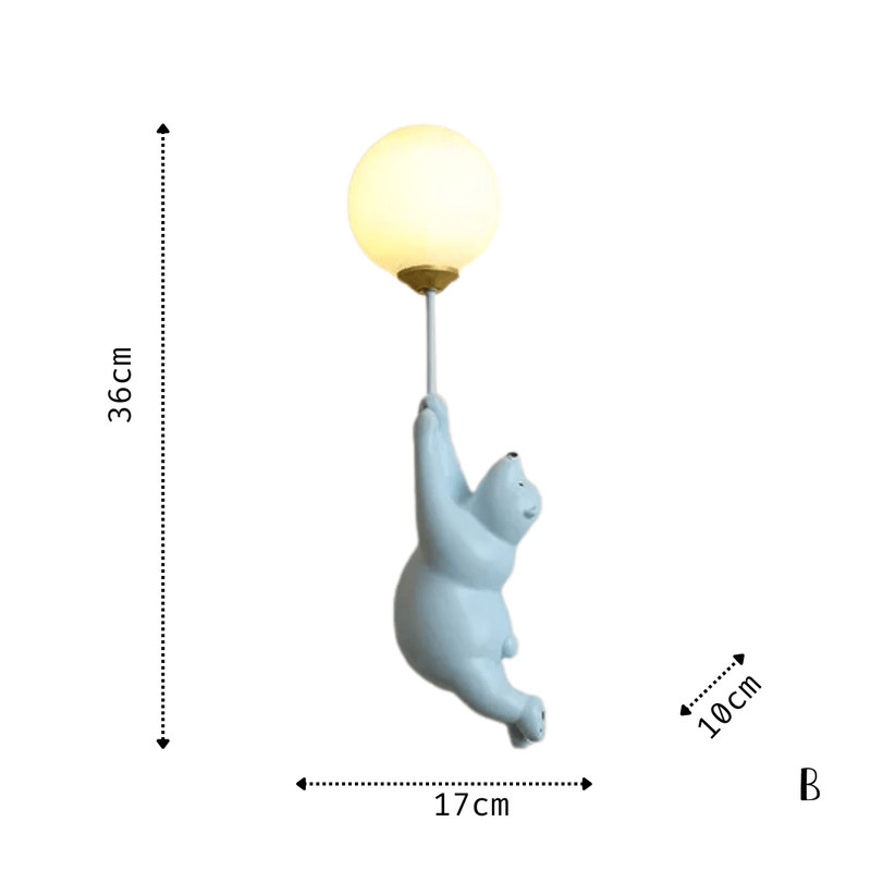 Luminária Ursinho Polar – Boutique Infantil Les Enfants