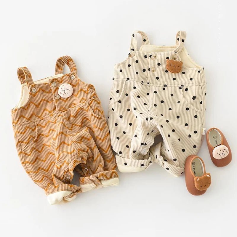 Macação de Veludo – Boutique Infantil Les Enfants
