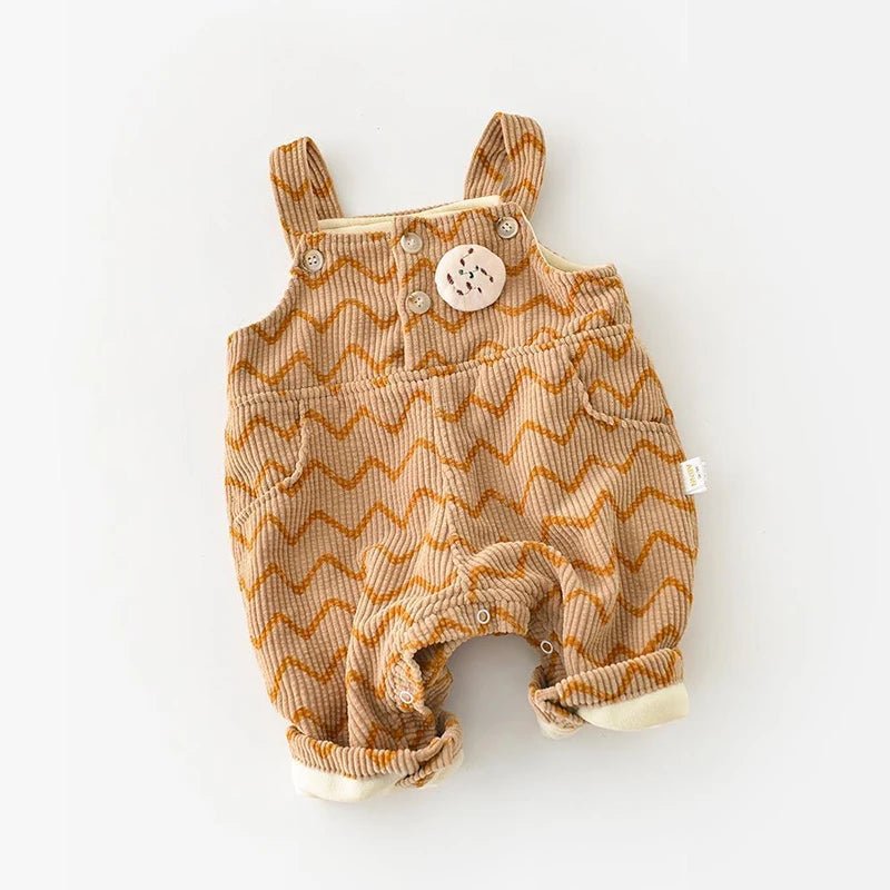 Macação de Veludo – Boutique Infantil Les Enfants