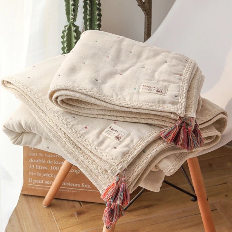 Manta de Gaze de Algodão - 6 Camadas – Boutique Infantil Les Enfants