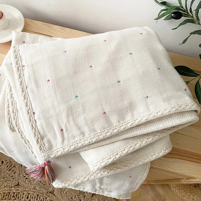 Manta de Gaze de Algodão - 6 Camadas – Boutique Infantil Les Enfants