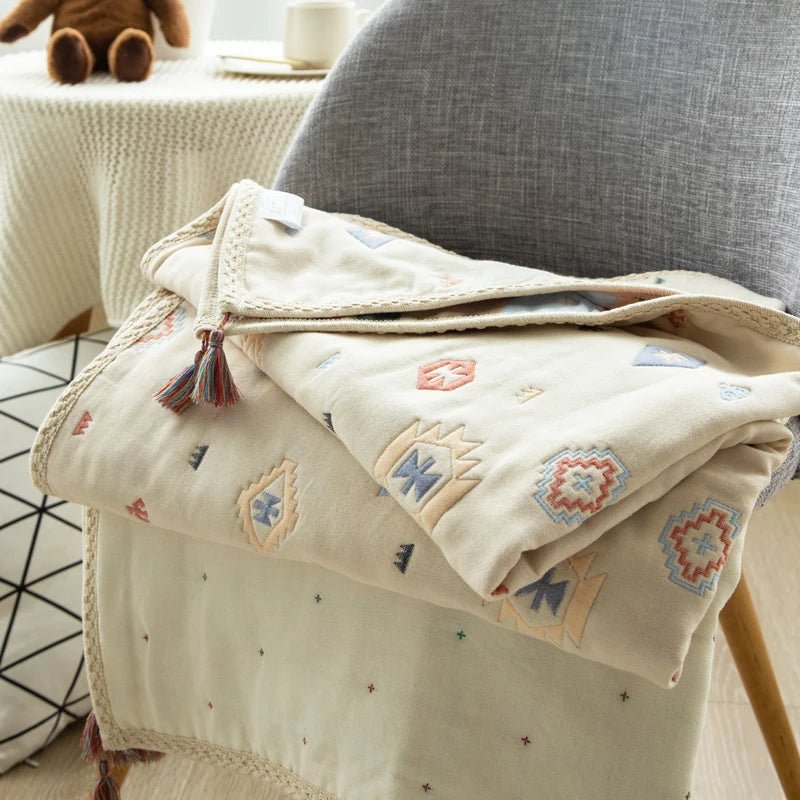 Manta de Gaze de Algodão - 6 Camadas – Boutique Infantil Les Enfants