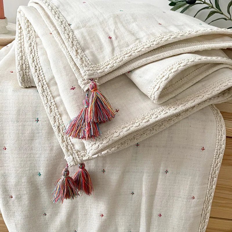 Manta de Gaze de Algodão - 6 Camadas – Boutique Infantil Les Enfants
