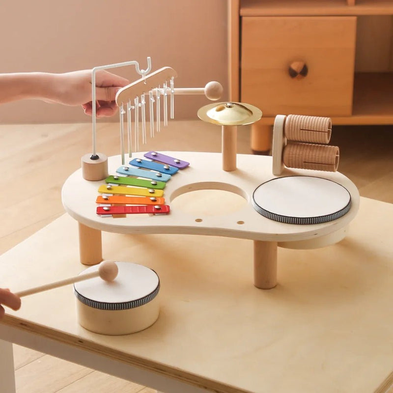 Mesa de Musicalização de Madeira – Boutique Infantil Les Enfants