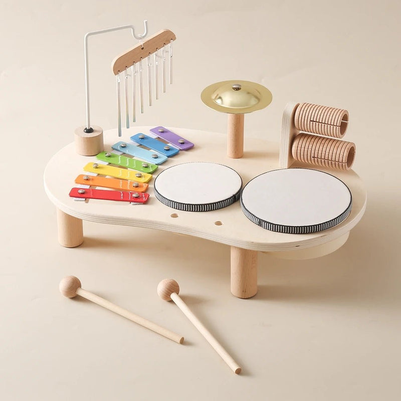 Mesa de Musicalização de Madeira – Boutique Infantil Les Enfants