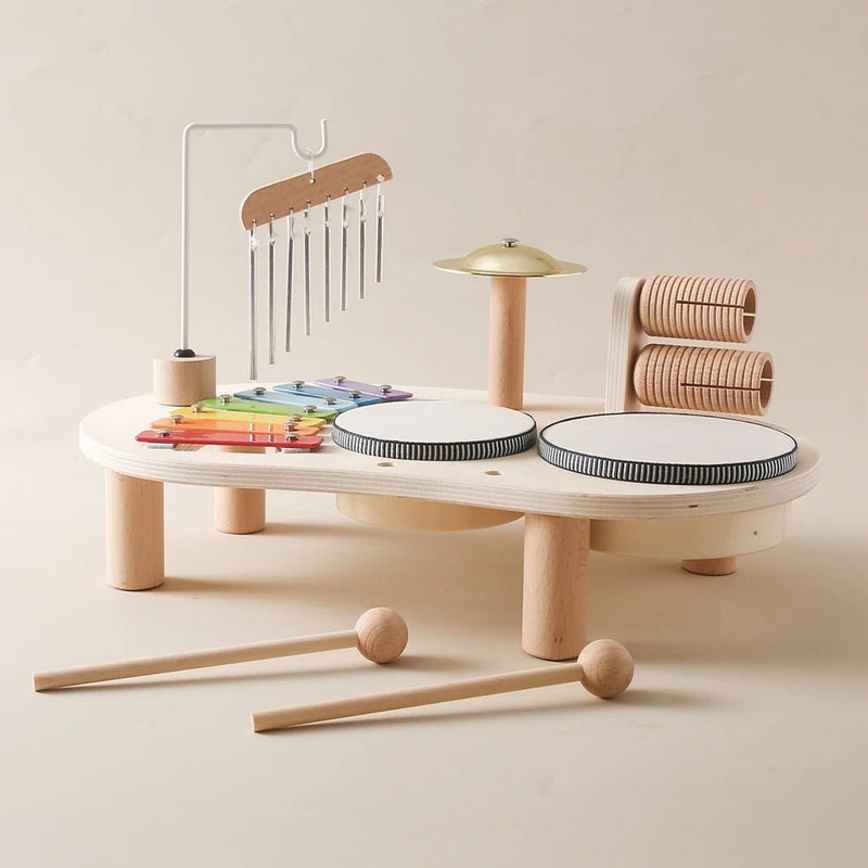 Mesa de Musicalização de Madeira – Boutique Infantil Les Enfants
