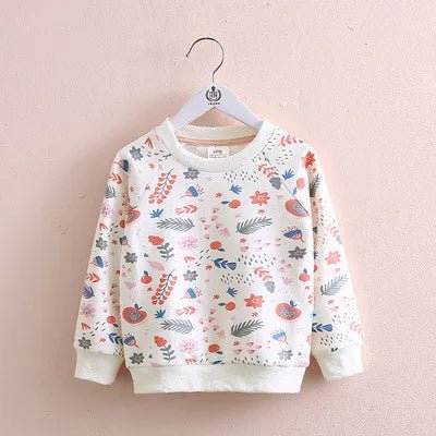 Moletom Manga Comprida Floral – Boutique Infantil Les Enfants